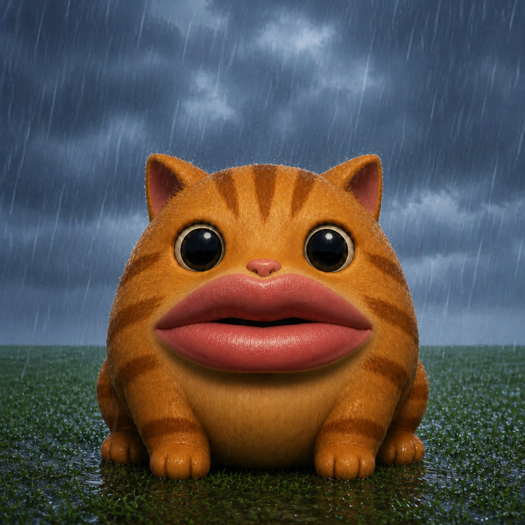 corf in the rain